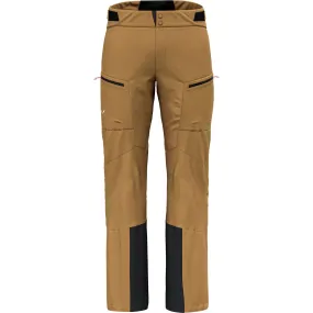 SALEWA - Sella 3 Layers Powertex Hardshell Pants Men golden brown