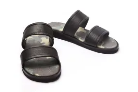 Sandal Camo Black