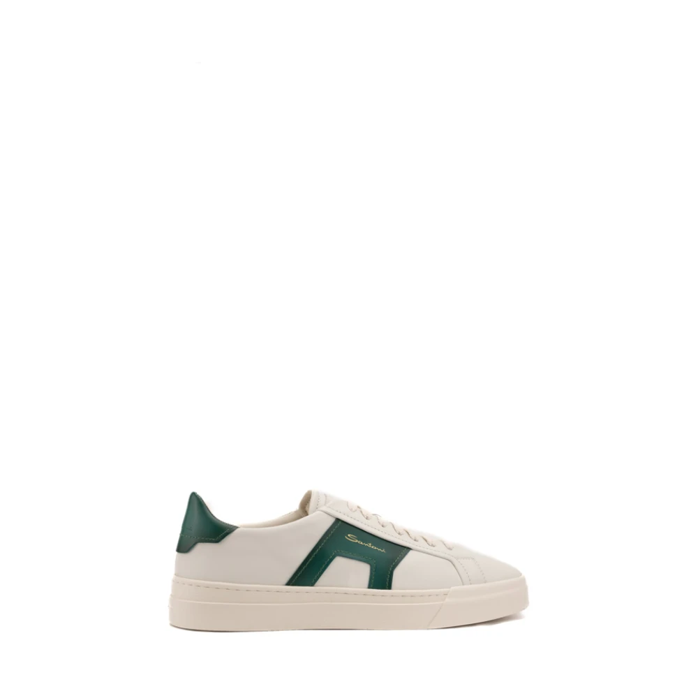 Santoni Sneakers Cream