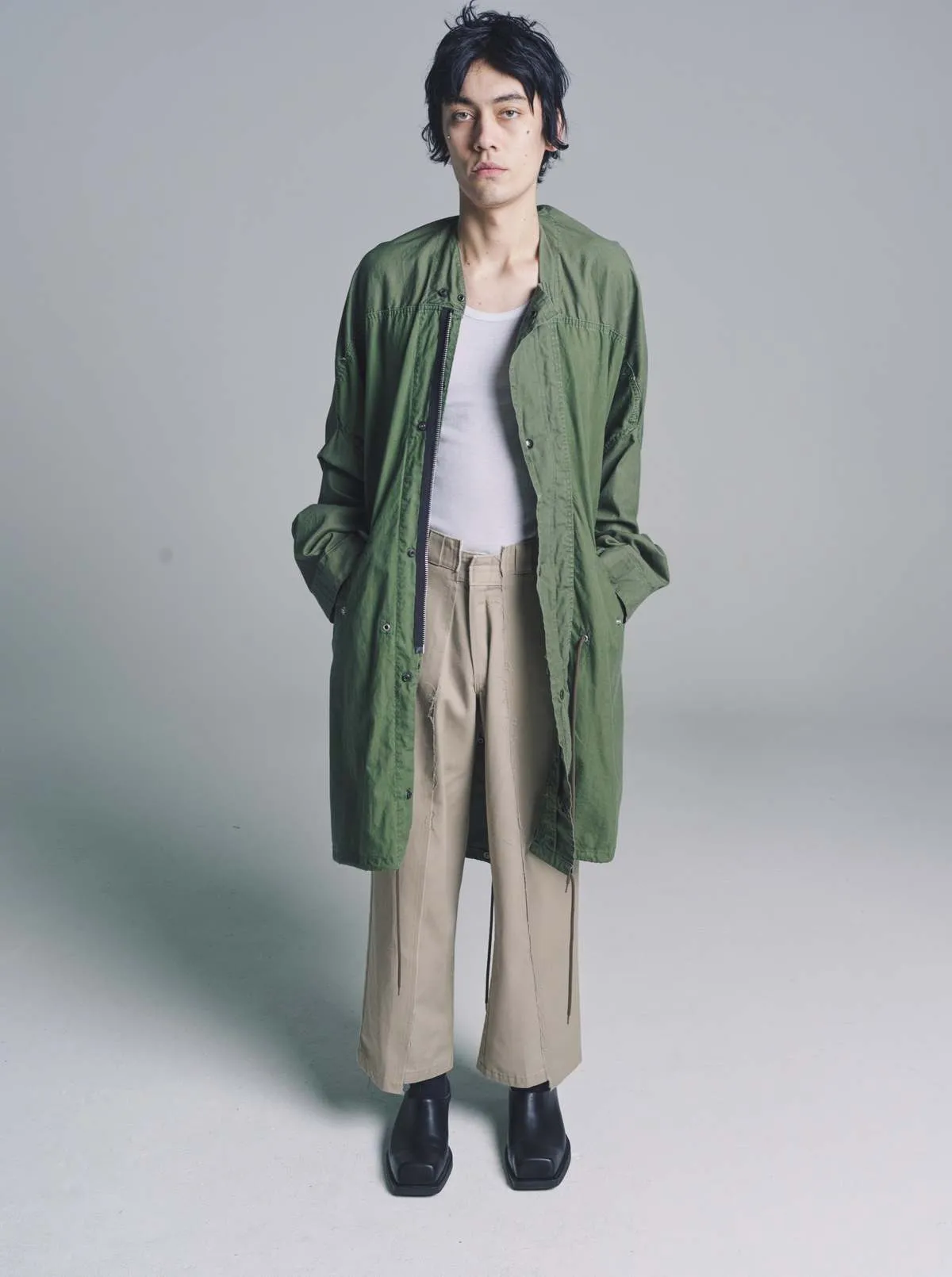 Sleeping Bag Mods Coat - Military Green