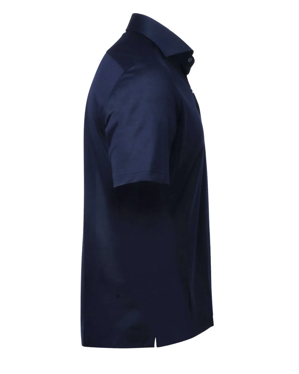 Solid Navy Pique Polo