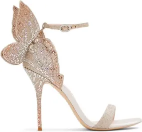 Sophia Webster Chiara crystal-embellished sandals Gold