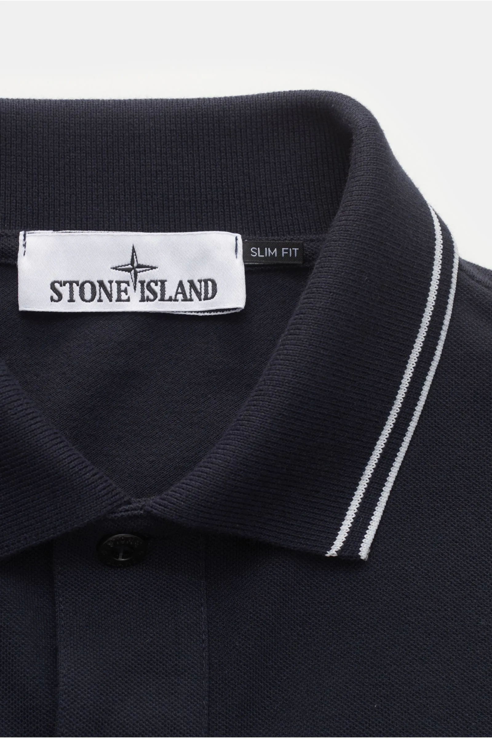 STONE ISLAND polo shirt navy