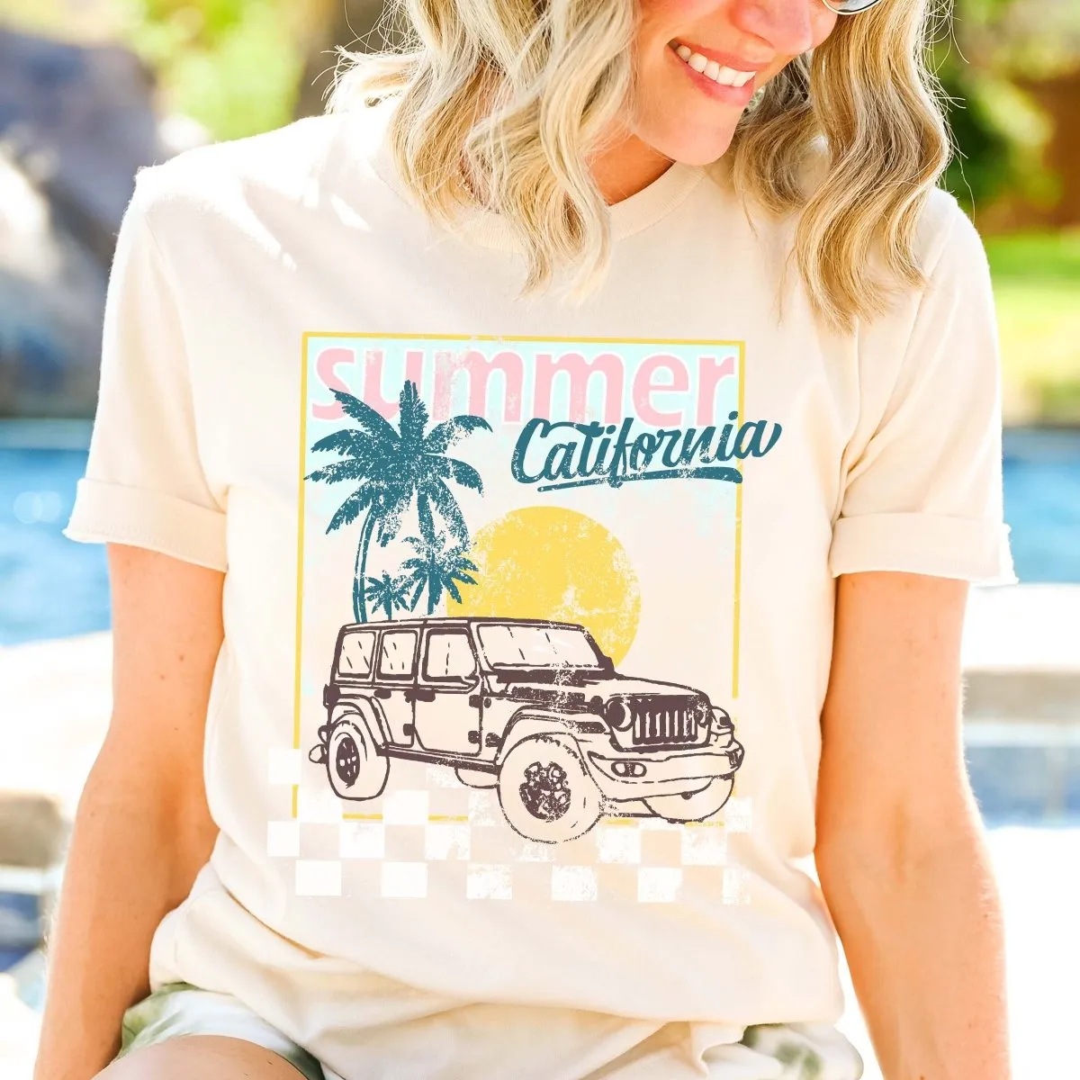 Summer California Tee