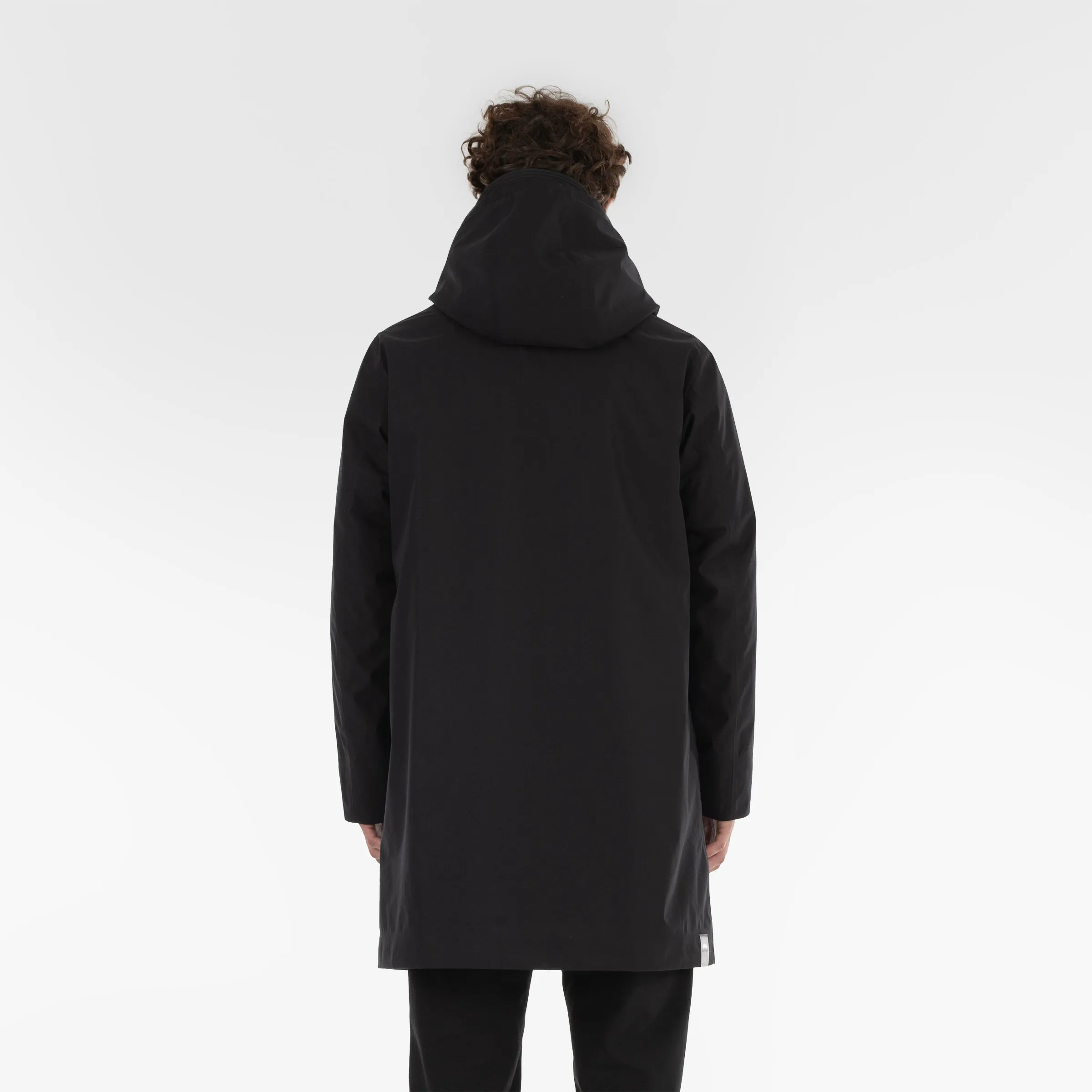 SUPER WOOL LONG COAT / NERO