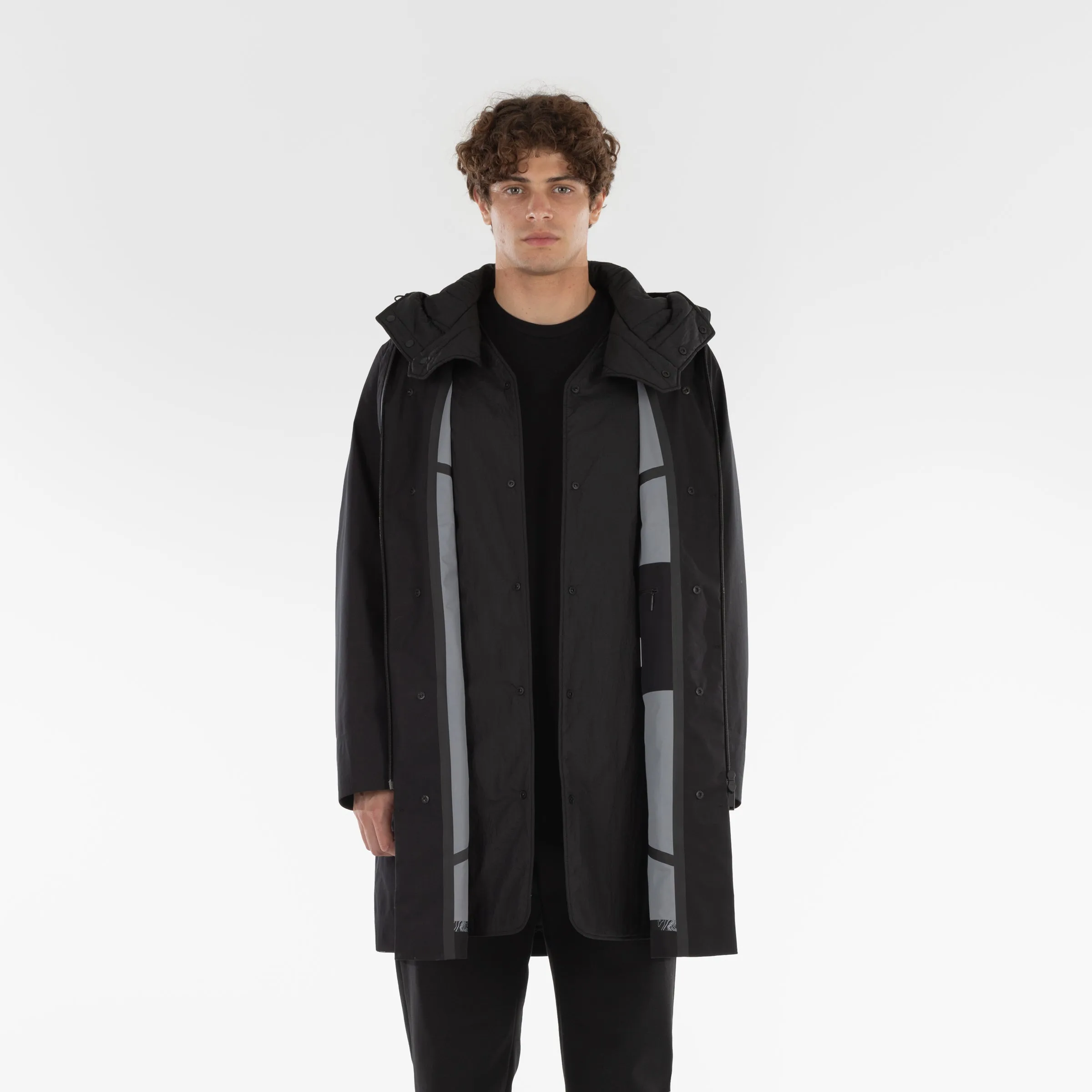 SUPER WOOL LONG COAT / NERO