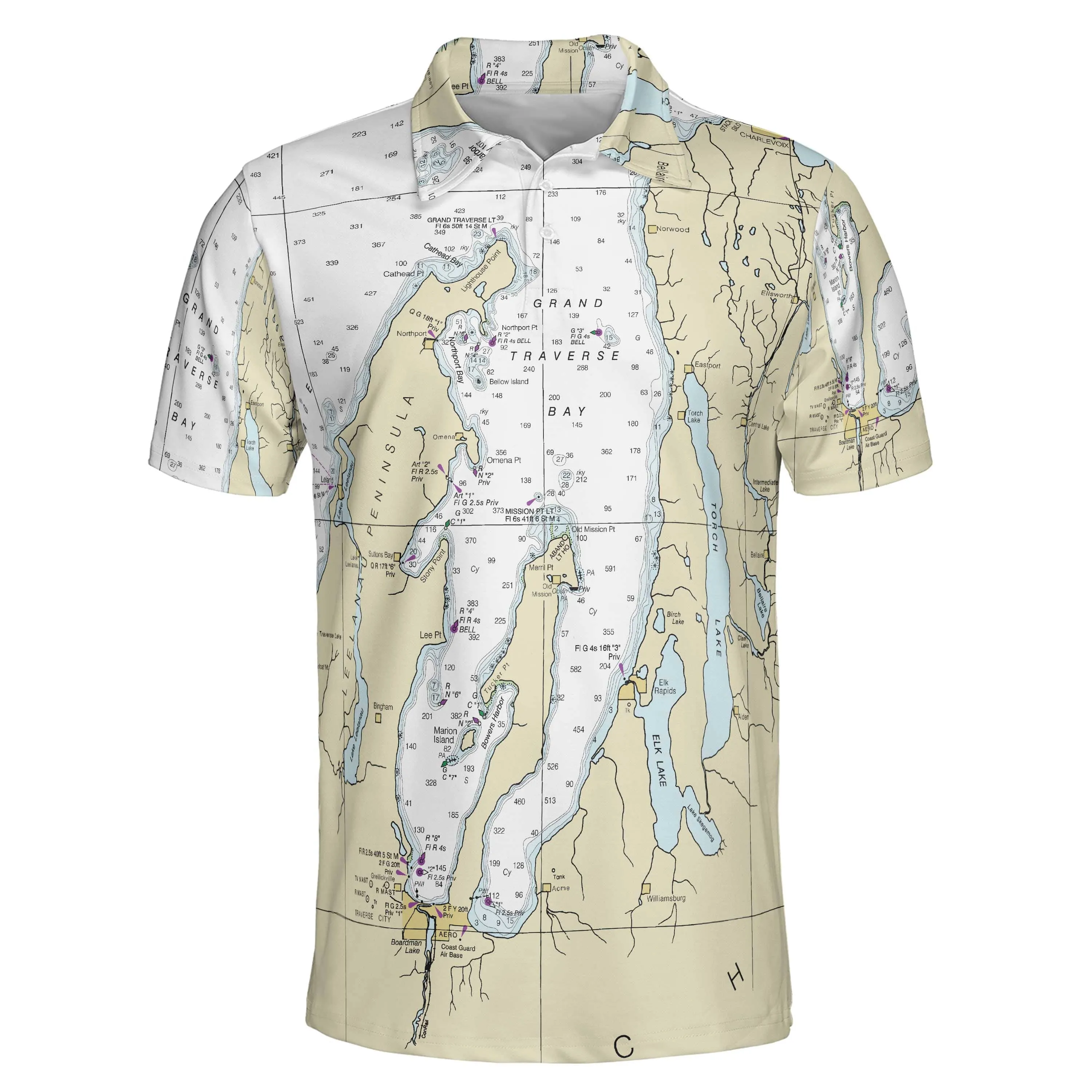 The Grand Traverse Bay Polo Shirt