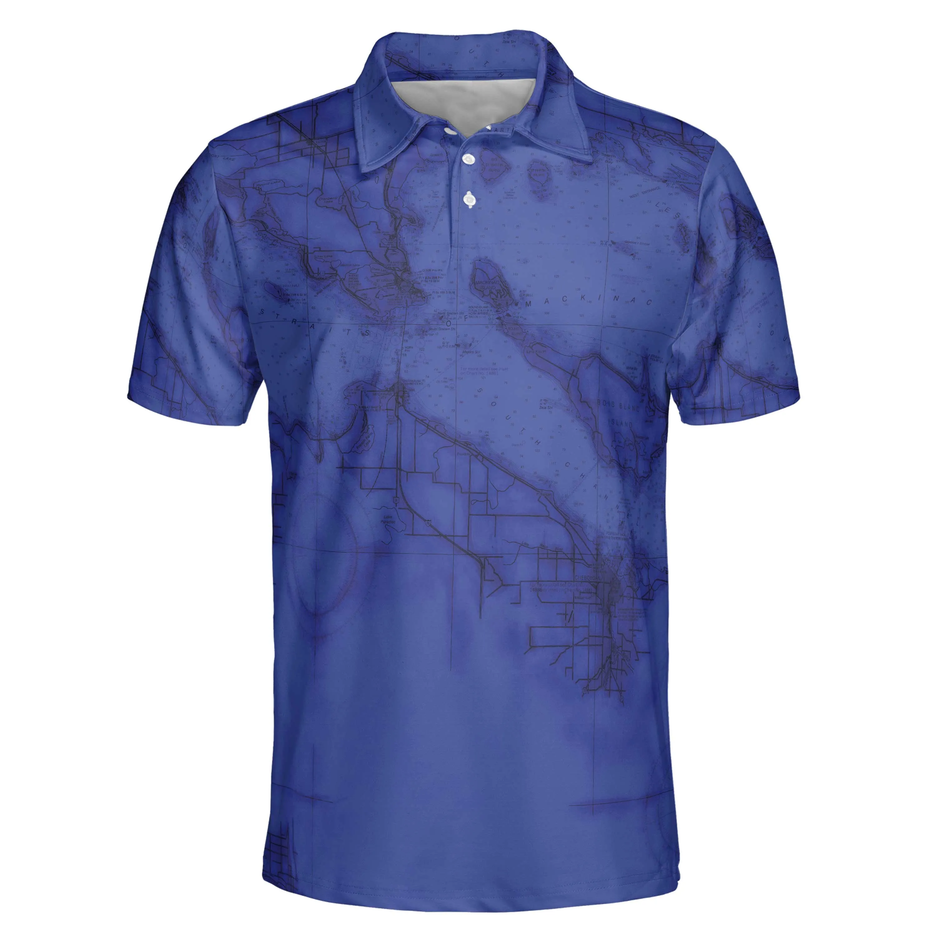 The Straits of Mackinac Polo Shirt