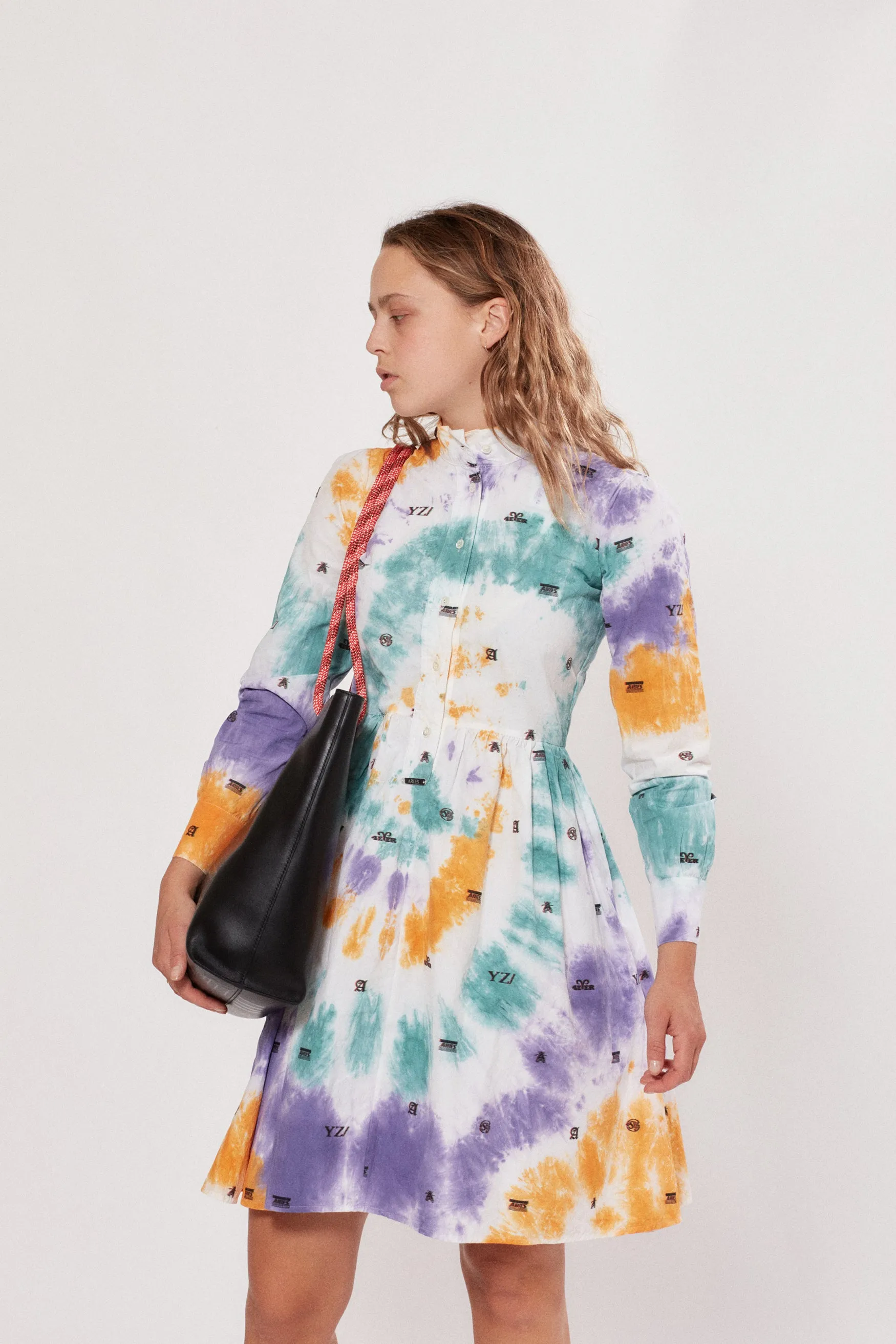 Tie Dye Monogram Laura Dress