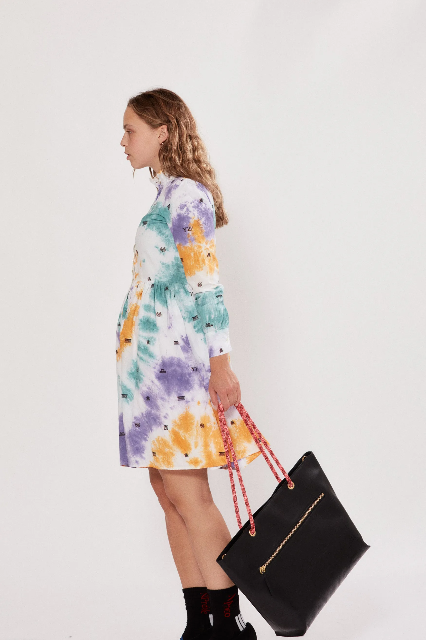 Tie Dye Monogram Laura Dress