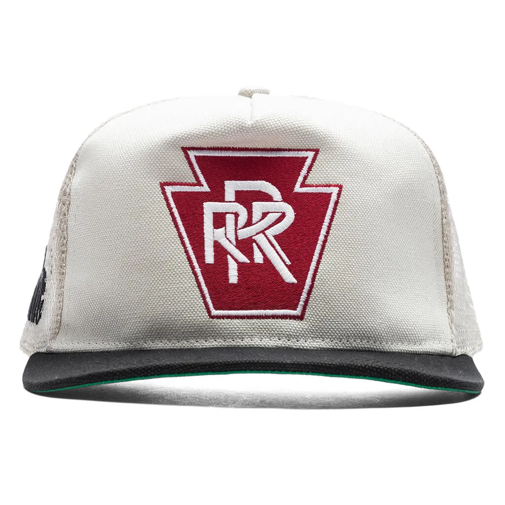 Triple R Trucker Hat - Stone/Black