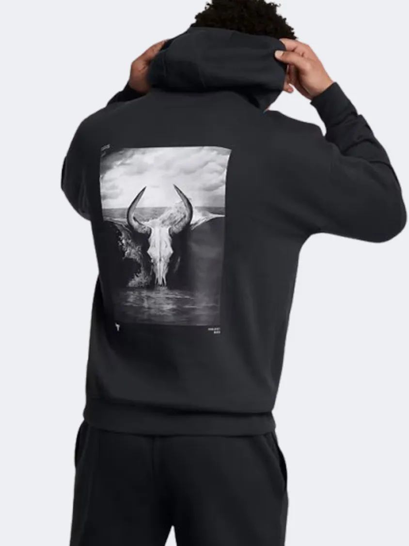 Under Armour Project Rock Icon Men Training Hoody Black/White