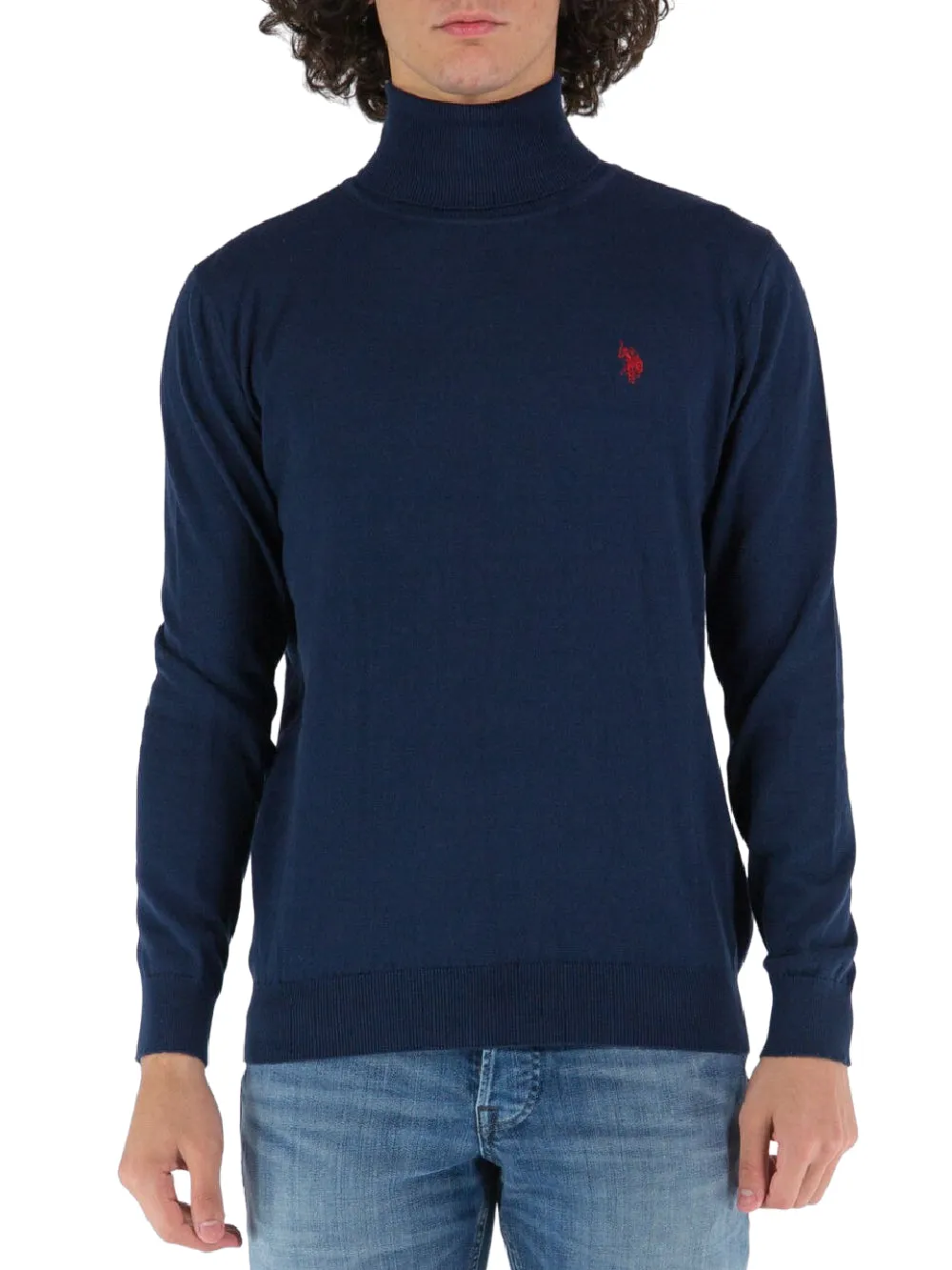 U.S. Polo Assn. Maglia Uomo Jonn 48847 Eh03 Blu