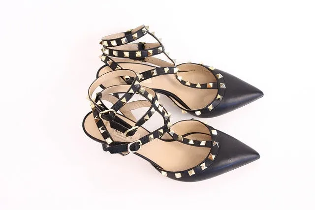 VALENTINO Rockstud Kitten Heels