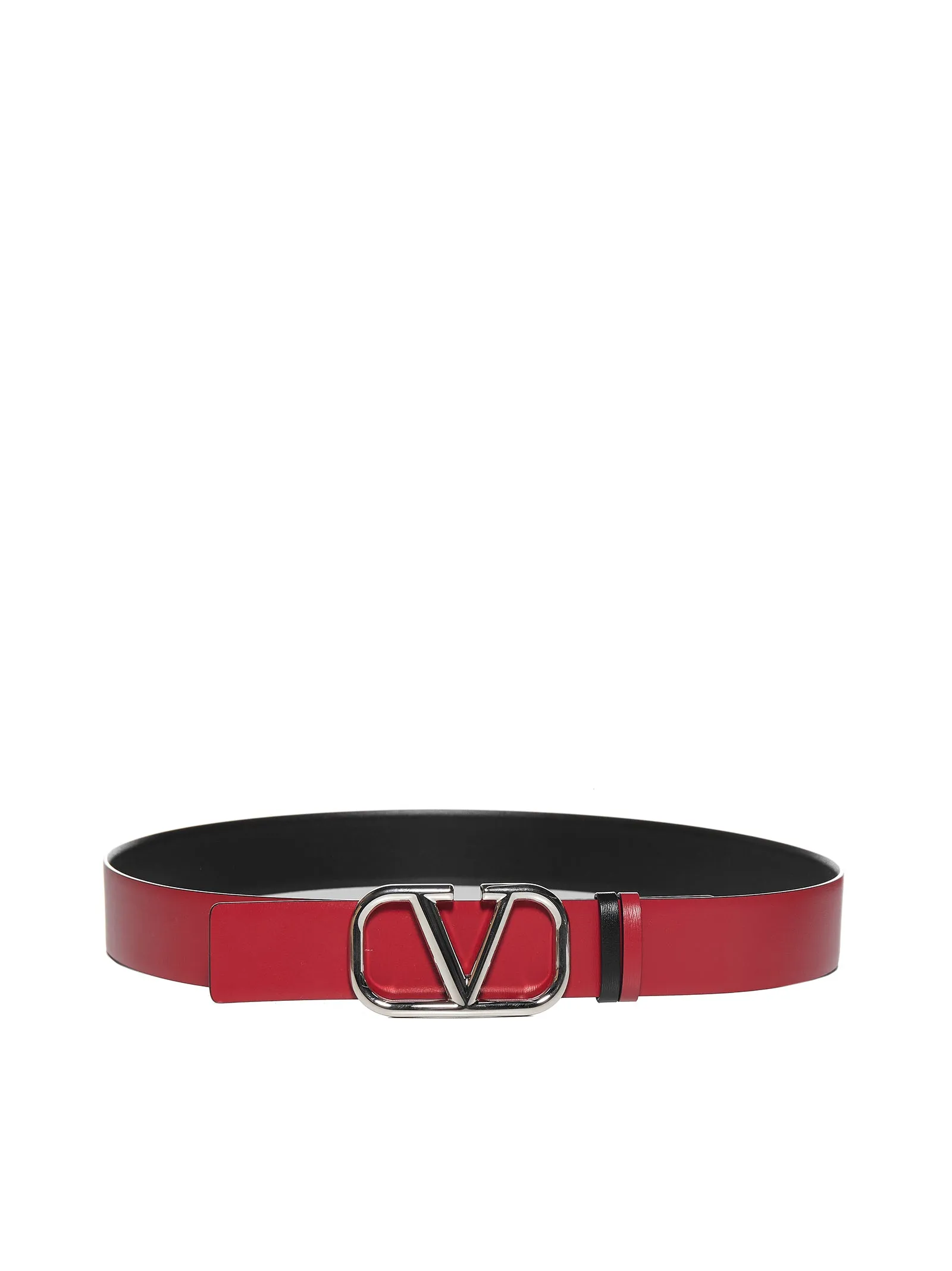 Valentino-VLogo Plaque Reversible Belt