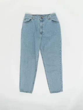 Vintage 90s Levis jeans in light blue, made in USA 32 X 29