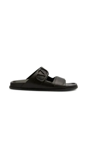 Vlogo Rubber Sandal - Black