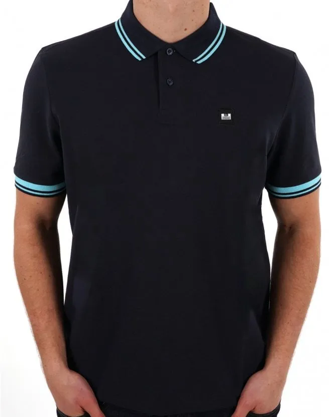 Weekend Offender Levanto Polo Shirt Navy