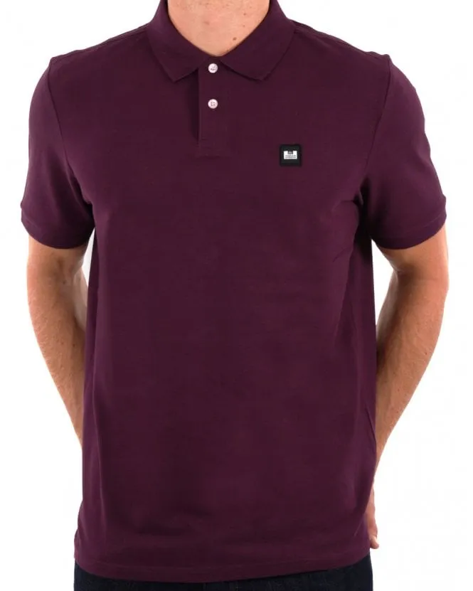 Weekend Offender Polo Shirt Berry