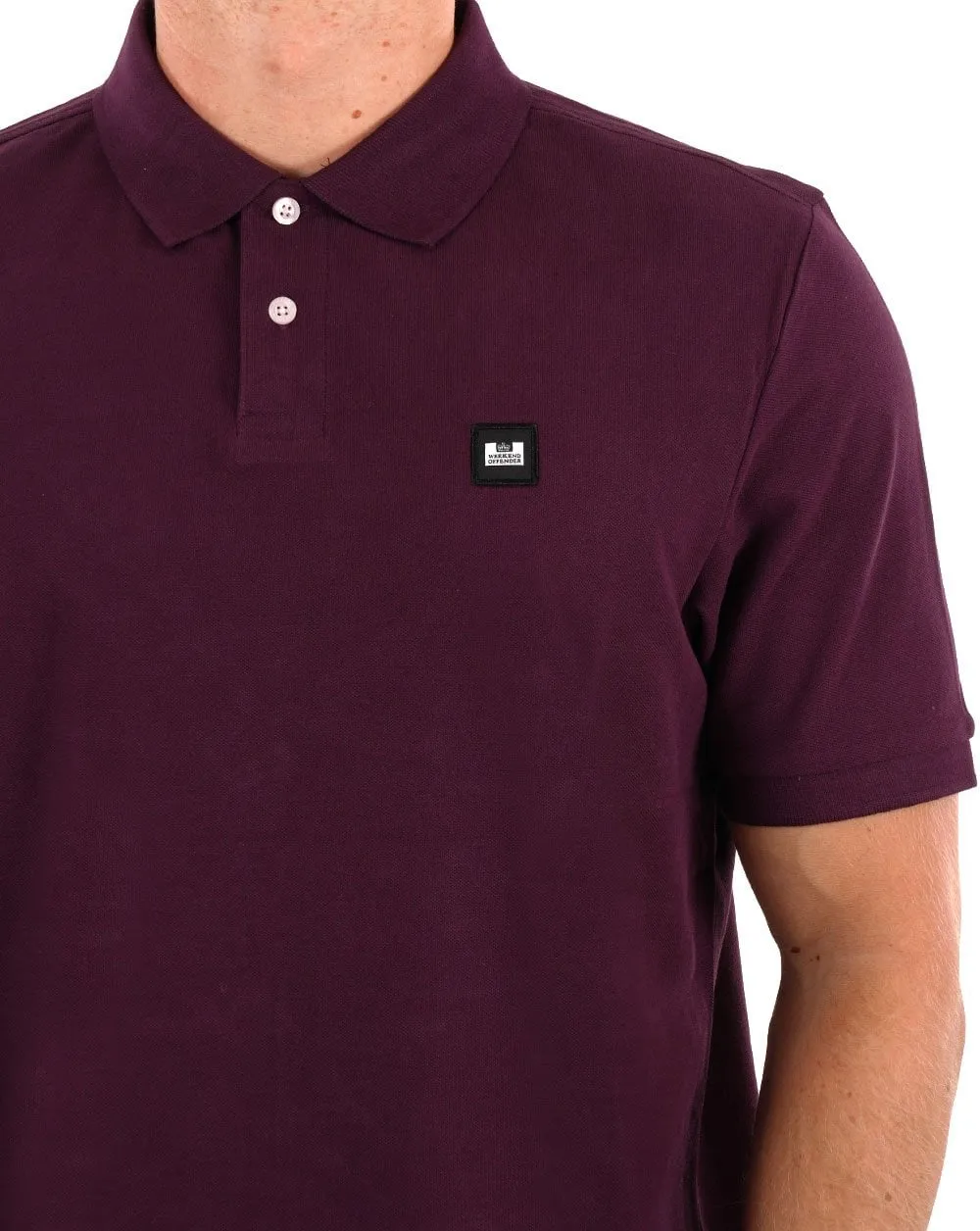 Weekend Offender Polo Shirt Berry