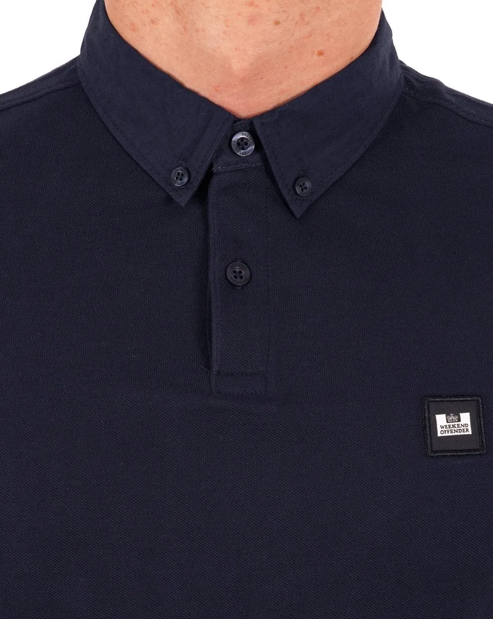 Weekend Offender Smarter Polo Shirt Navy