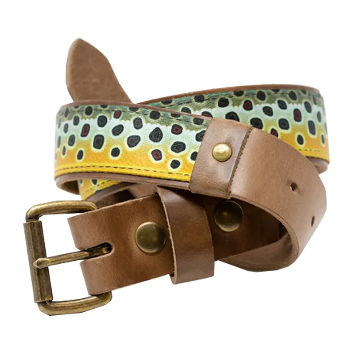 Whiskey Leatherworks Brown Trout Belt