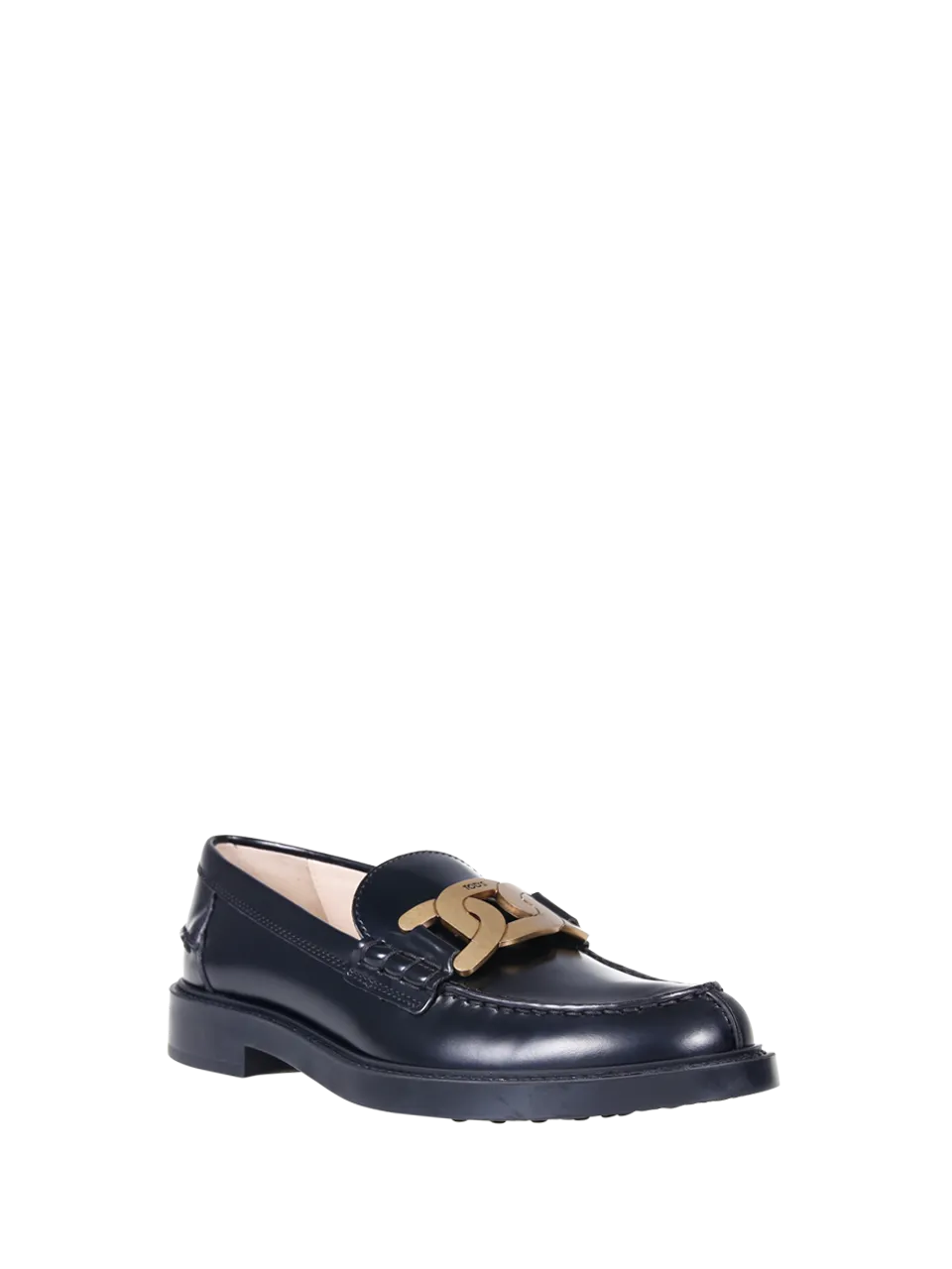 WOMAN TOD'S BLACK LEATHER LOAFER