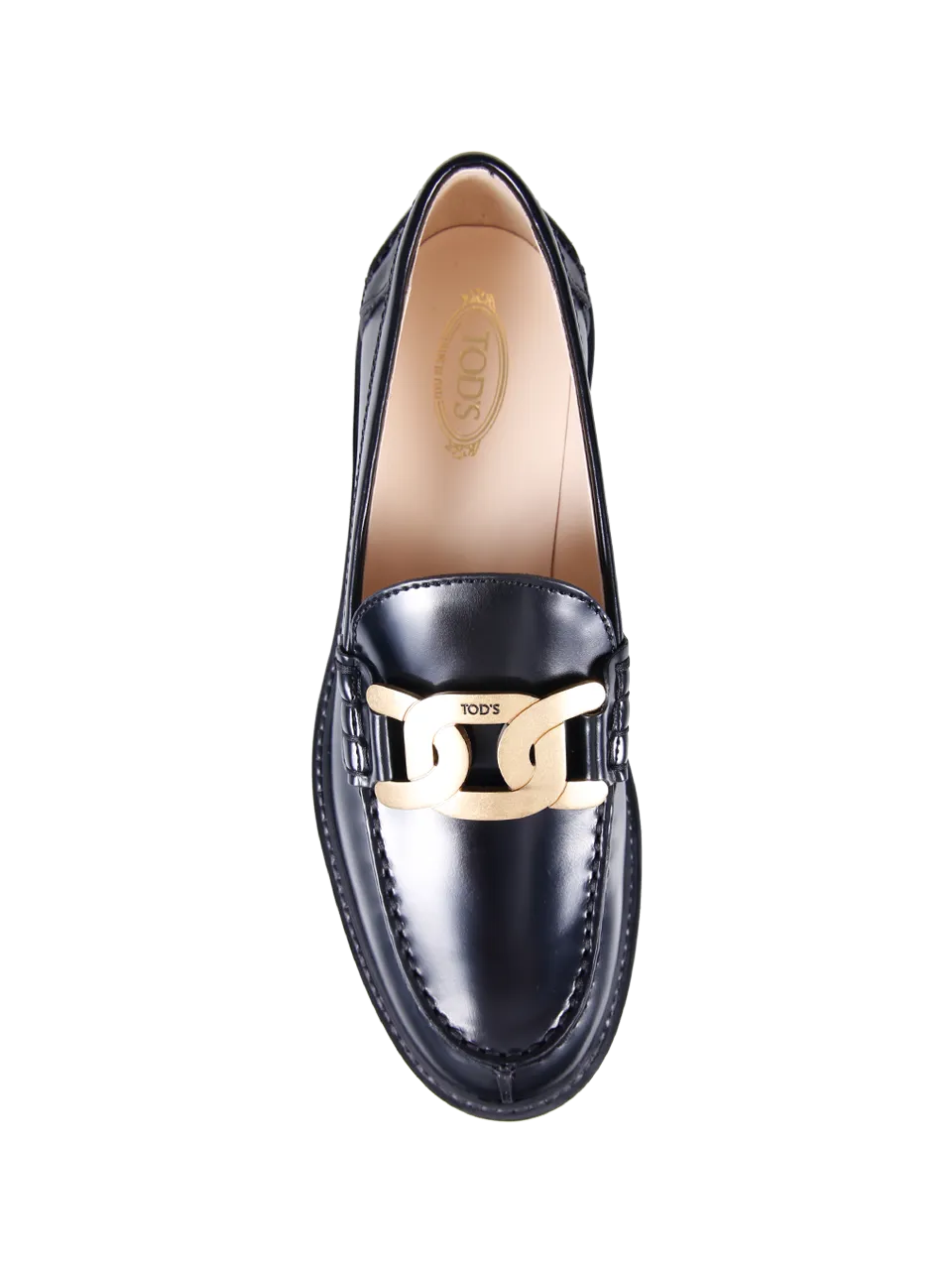 WOMAN TOD'S BLACK LEATHER LOAFER