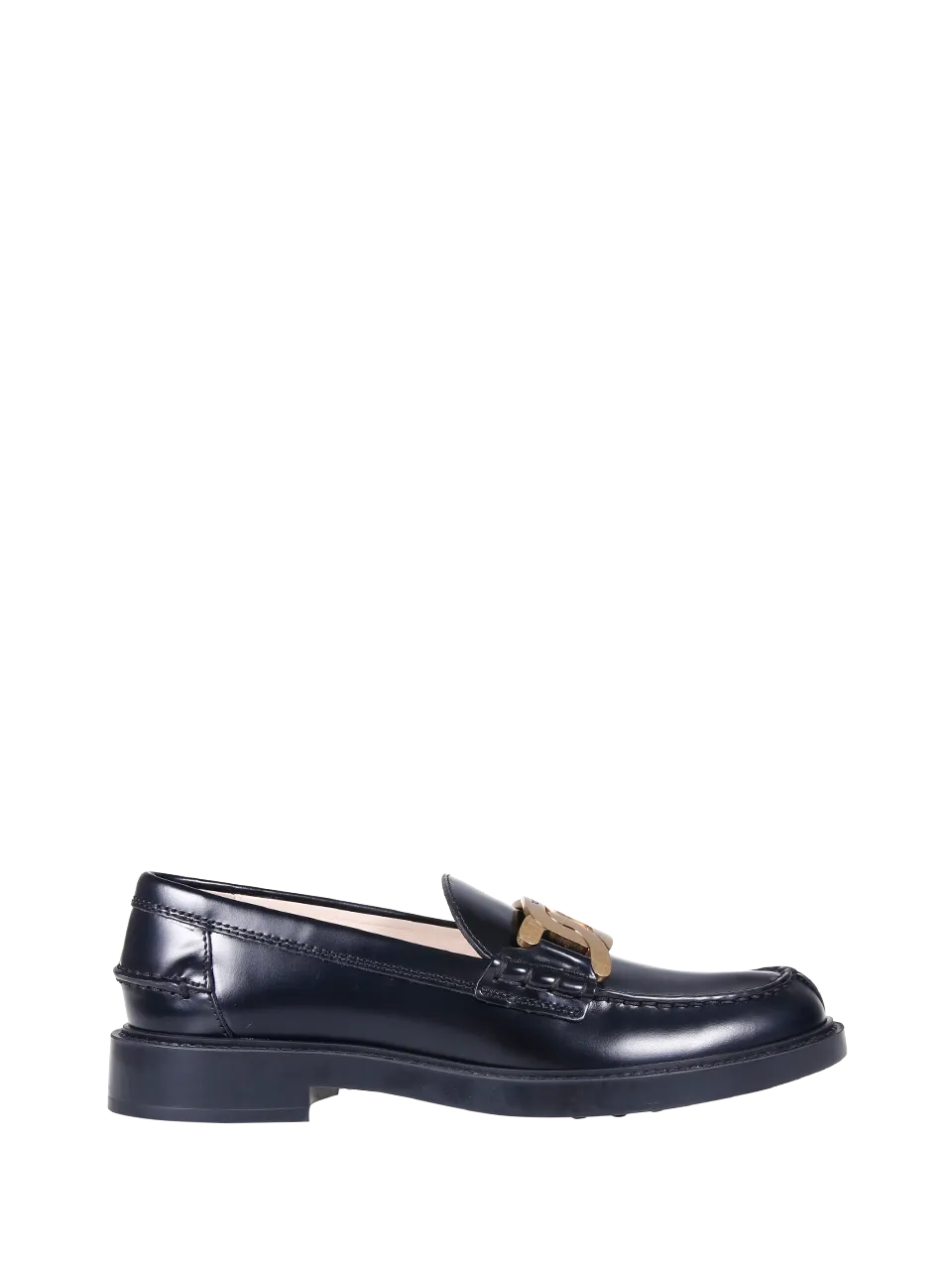 WOMAN TOD'S BLACK LEATHER LOAFER