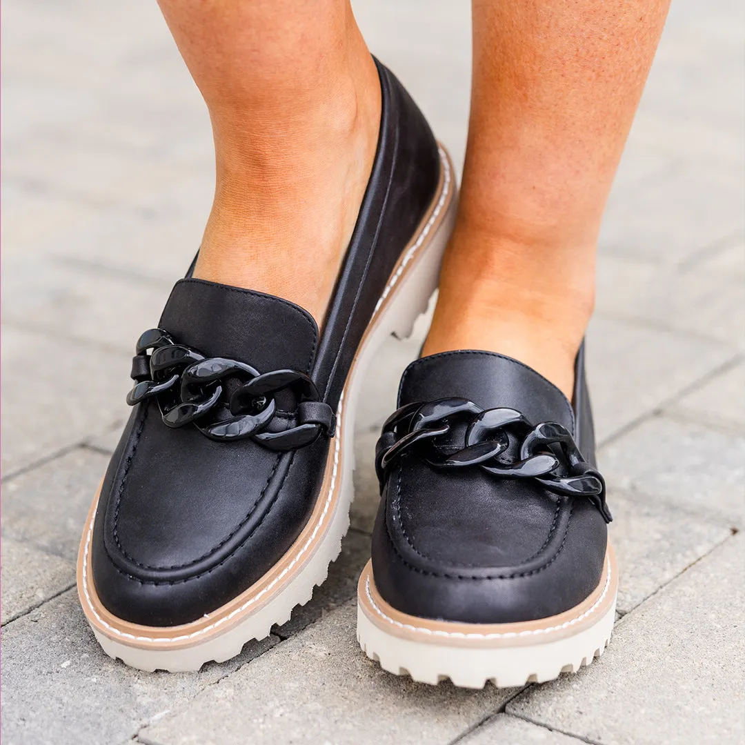 Working Woman Loafer, Black