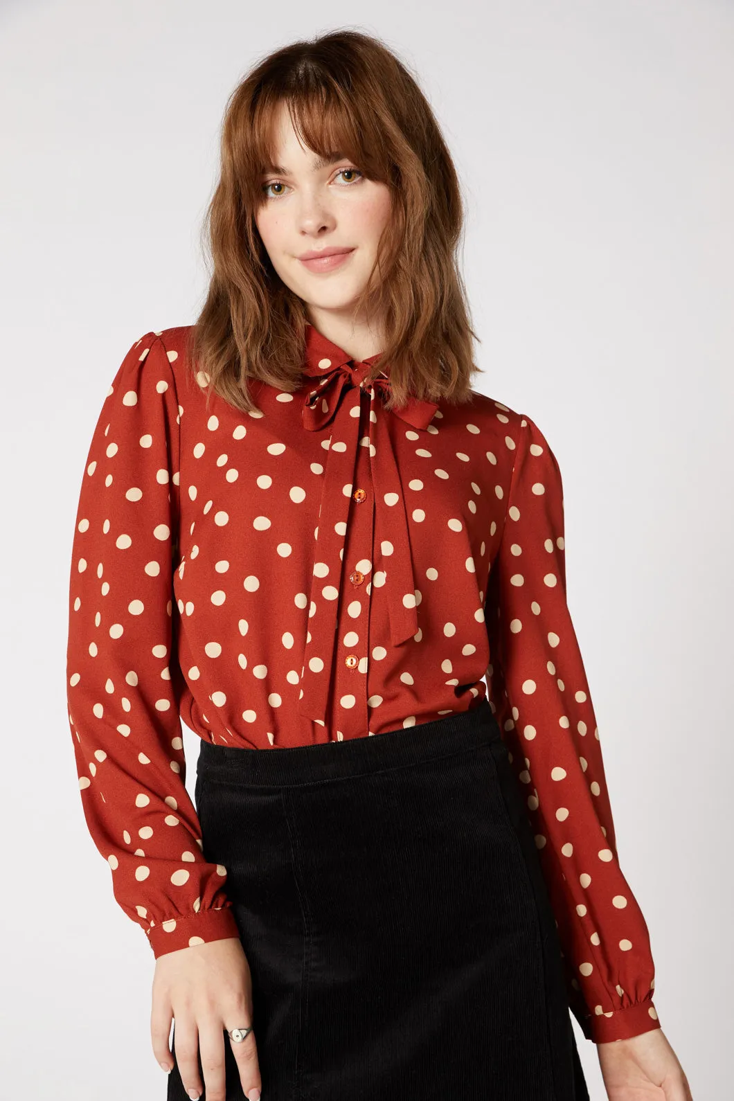 Zoe Polka Dot Blouse