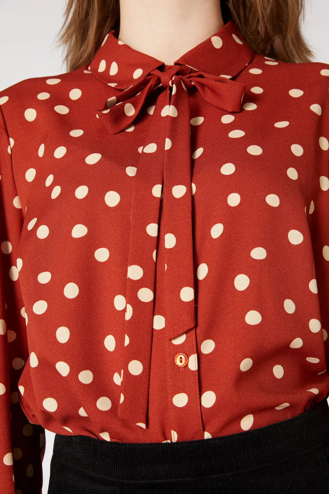 Zoe Polka Dot Blouse