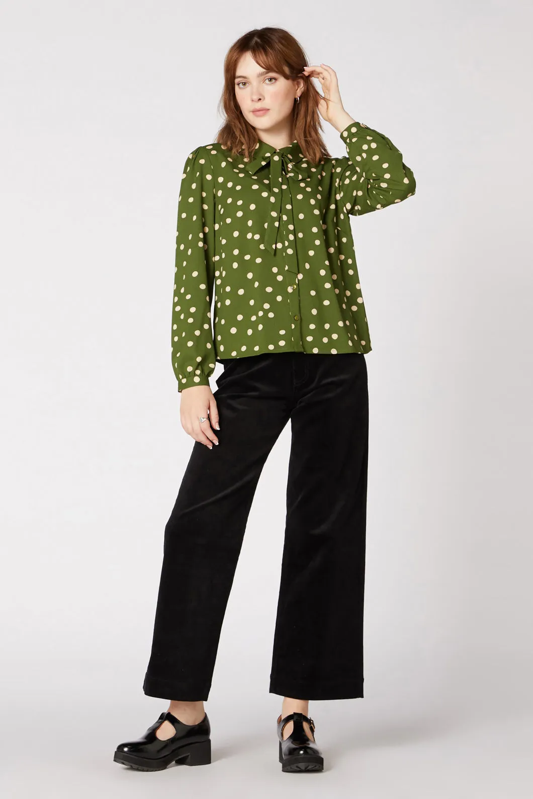 Zoe Polka Dot Blouse